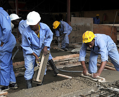  Efforts are underway to empower the youth with skills that are responsive to labour market needs. The New Times / File.