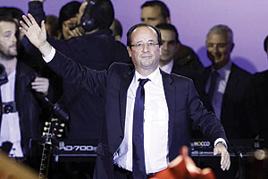 French president-elect Francois Hollande. Net Photo.