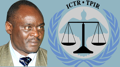 ICTR logo and Genocide suspect Jean Uwinkindi.