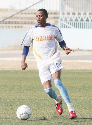 Patrick Mafisango signed for Azam from APR two years ago before his big-money move to Simba at the start of this season. The New Times/Courtesy.