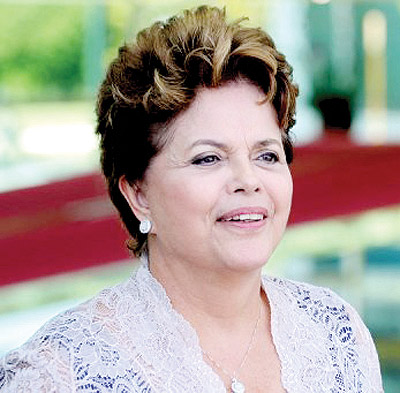 Brazilian President Dilma Rousseff. Net photo.