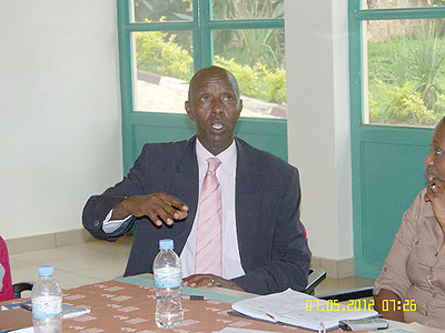 One of the participants speaks at the event. The New Tomes /Courtesy photos.