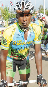 Team Rwanda member Nathan Byukusenge plans to end his racing career in two years. The New Times / File.