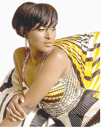 Rwandan born Canadian Divine Uwikirezi for Miss Asia Pacific. Courtesy photo.