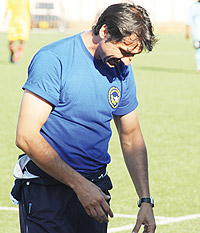 Policeu2019s Serbian coach Goran Kopunovic has challenged his players to stand up and be counted as the race for the league title reaches its climax. The New Times/File.