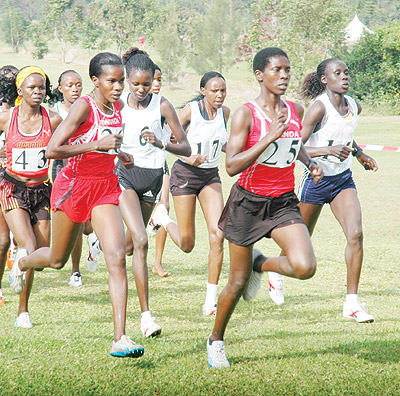 GUTTED: Claudette Mukasakindi (25), in action during a past local event, will be disappointed that her B standard Olympic qualifying time wasn't considered. The New Times/File.