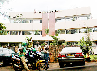 Sonarwa headquarters in Kigali. The insurer has a new CEO. The New Times / file photo.