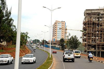 A view of one of the roads connecting to Kigali City. The Sunday Times / File