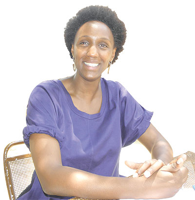 Carole Umulinga Karemera who is the Centreu2019s  Chair person and Artistic Director.  The New Times / Andrew .I. Kazibwe.