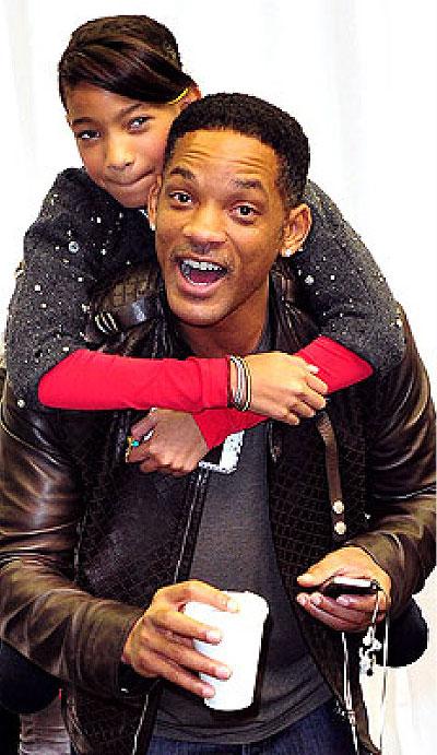 Willow and Will Smith. Net photo.