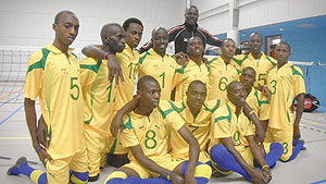 The national sitting volleyball team will need to be at their best to win any medal in the Paralympics games. The New Times/File.
