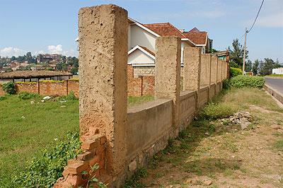  all thatu2019s left of this home is its gate in nyarutarama.