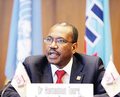 ITU Secretary General Dr. Hamadoun Touru00e9