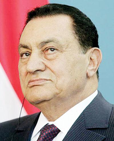 Hosni Mubarak.