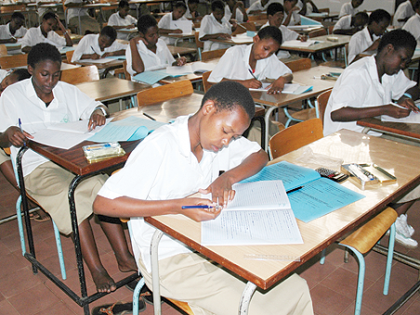 Students in class. The New Times/File.