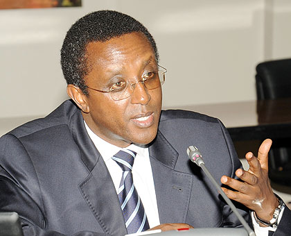 Education Minister Dr Vincent  Biruta confirmed plans by Carnegie Mellon University to build a permanent campus in Kigali.  The New Times / File.