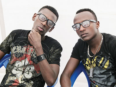 Dream Boyzu2019 TMC (L) will miss this weekendu2019s road shows in Musanze and Rubavu due to illness. The New Times / File photo.