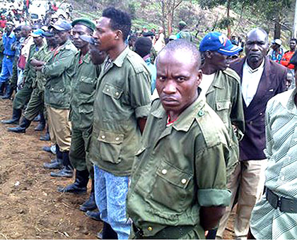 FDLR militia. The New Times / File.