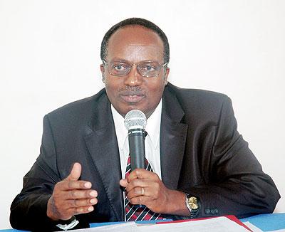 Jean Baptiste Habyalimana, the Executive Secretary of NURC.