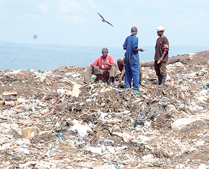 The Nyanza dumping site will soon be cleared of the garbage as a temporary dumping site has been identified. File photo