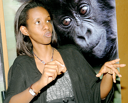 Rica Rwigamba, the Head of Tourism and Conservation at the Rwanda Development Board (RDB). The New Times / File.