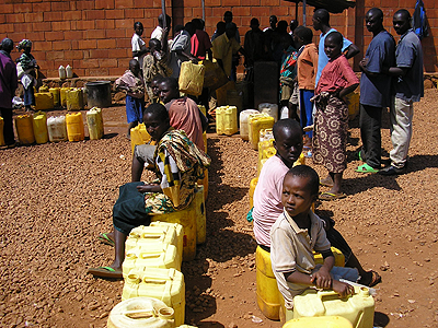 Water shortage negatively affects domestic and economic activities. The New Times / File.