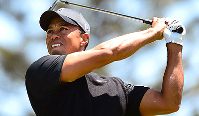 Tiger Woods has won eight of nine majors in which he owned at least a share lead heading into the weekend. Net photo