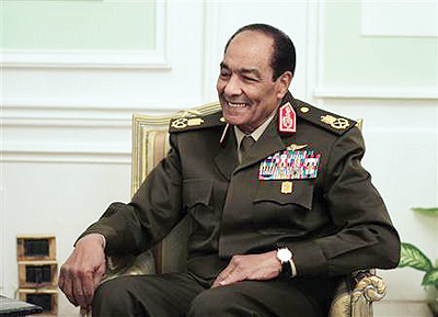 Egypts ruling military council Field Marshal Mohamed Hussein Tantawi.  Net photo.