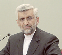 Saeed Jalili said there was no reason to doubt the peaceful aims of Tehran's nuclear program. Net Photo.