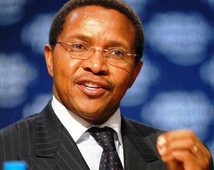Tanzanian President Jakaya Mrisho Kikwete 