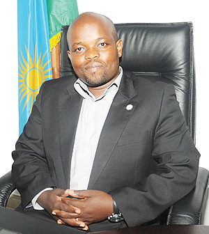 Youth and ICT  Minister Jean Philbert Nsengimana.  The New Times /J. Mbanda.