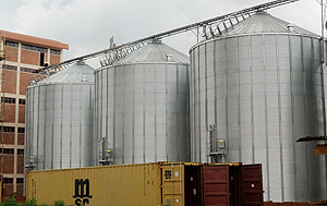 Grain silos. The New Times / File.