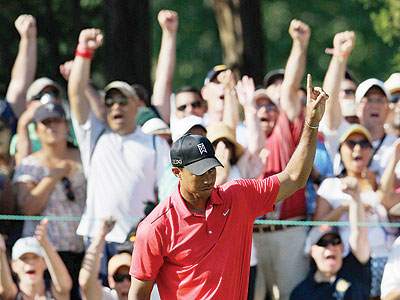 Tiger Woods proved too good for his rivals in the AT&T National at Congressional. Net photo.
