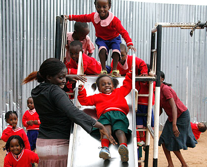 Children playing. Children should be protected from child labour. The New Times / File.