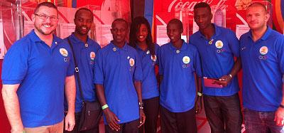 The Rwandan Olympic team touched base in Bury St Edmunds last week to prepare for the forthcoming London Games. The New Times / Courtesy.