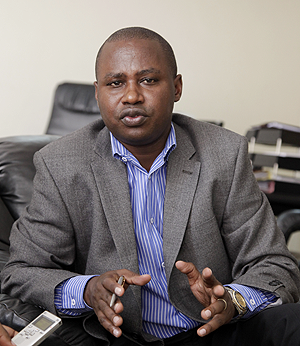 The Director General of Rwanda Natural Resources Authority (RNRA), Emmanuel Nkurunziza. The New Times / John Mbanda.
