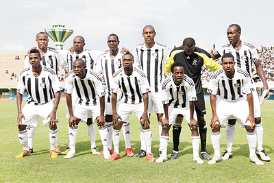 Three-time Cecafa Kagame cup winners APR FC were well beaten by the reigning champions Yanga of Tanzania in a tight match played yesterday in Dar es Salaam. The New Times / T. Kisambira.