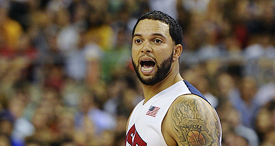 Deron Williams USA guard dismissed comparisons with team of 20 years ago. Net photo.
