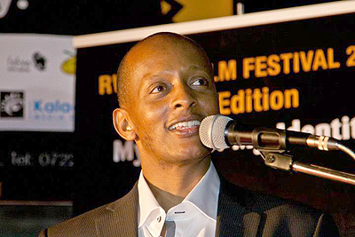 Eric Kabera at the gala night