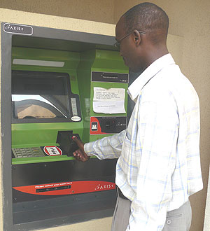 BPR customers can use other ATMs to aceess their accounts. The New Times / File.