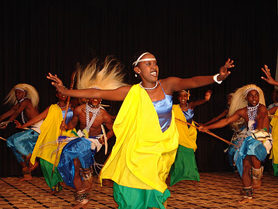 Rwandan cultural dancers are world renown. Net photo.