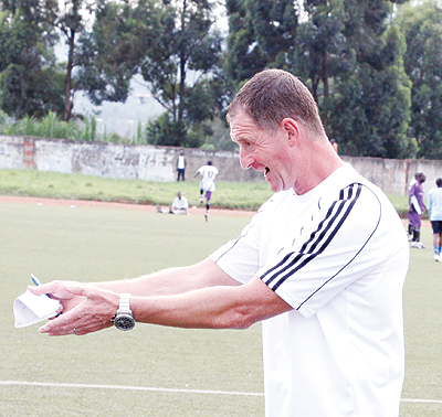 Ernest Brandts has won two league and two Peace cup titles in two seasons with APR. The New Times/File.