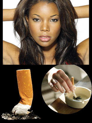 To have such beautiful skin, it is important to avoid smoking. Net photo.