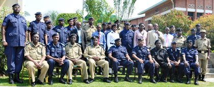 Participants  pose for a group photo in Musanze yesterday. The New Times / Sam Nkurunziza.