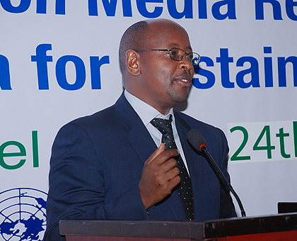 Local Government Minister James Musoni. 