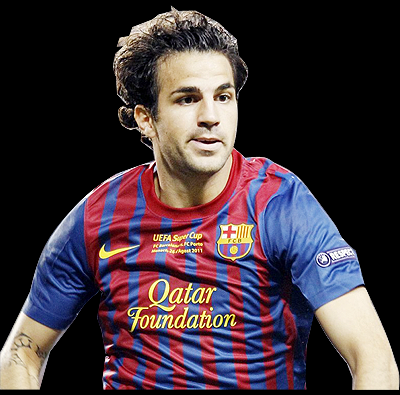 Fabregas delighted Barcelona fans by returning to his boyhood team. Net photo.