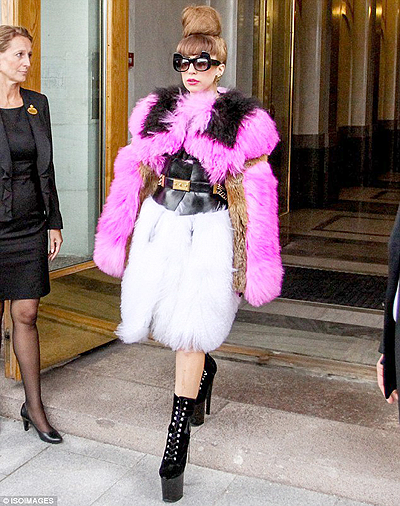 Lady Gaga has a wacky style. Net Photo