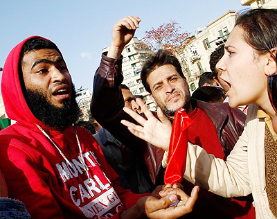 A womenu2019s march on June 8th demanding the end of sexual harassment in Egypt. Net photo