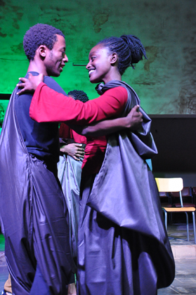 Miss Shanel in one of the scenes in Mboka