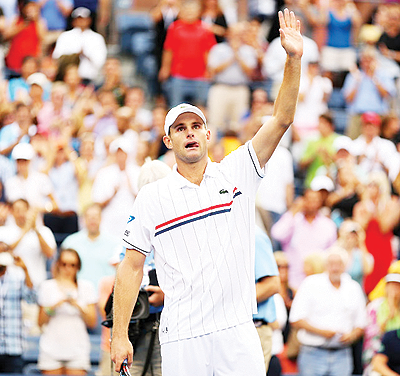 After carrying U.S. menu2019s tennis as a regular in the top 10 for more than a decade, Roddick ends his career as a former No. 1 with 32 singles titles and a match record of 612-213. Net photo.